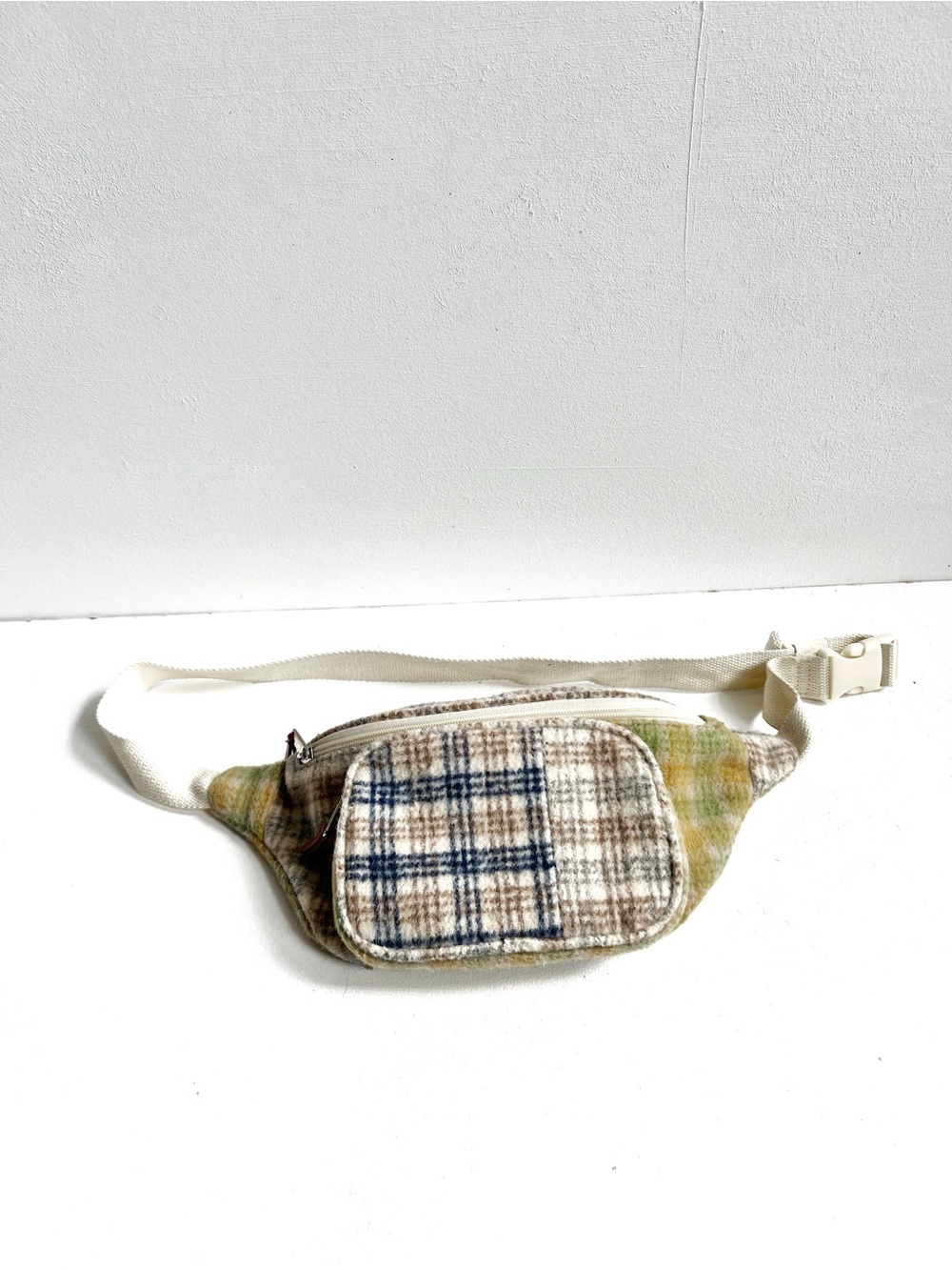 Wild Fable | Plaid Knit Crossbody Sling Bag